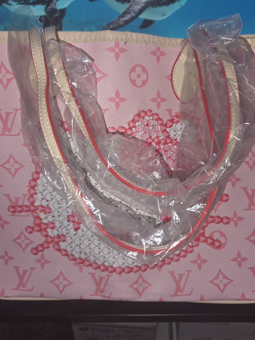 Pink Hello Kitty Canvas Tote - Picture 3 of 5
